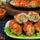 рулеты из свинины с начинкой