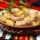 Свинина с картошкой в казане