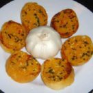 гренки с чесноком