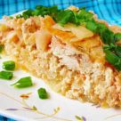 Запеканка с капустой и картошкой